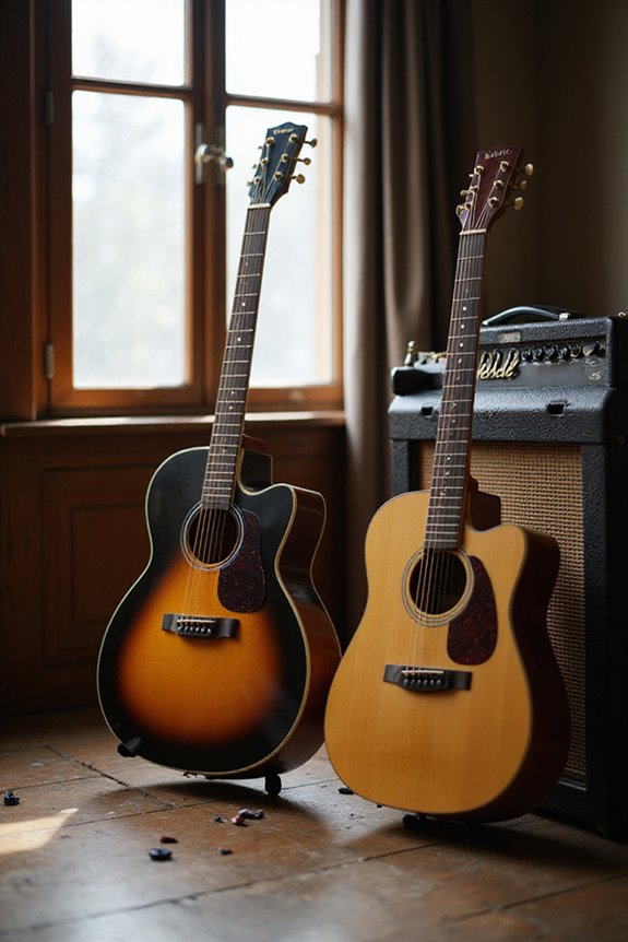 acoustic warmth versus electric versatility