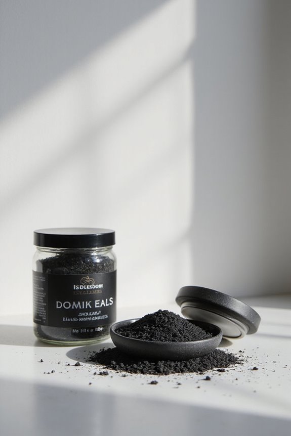 black lava salt selection