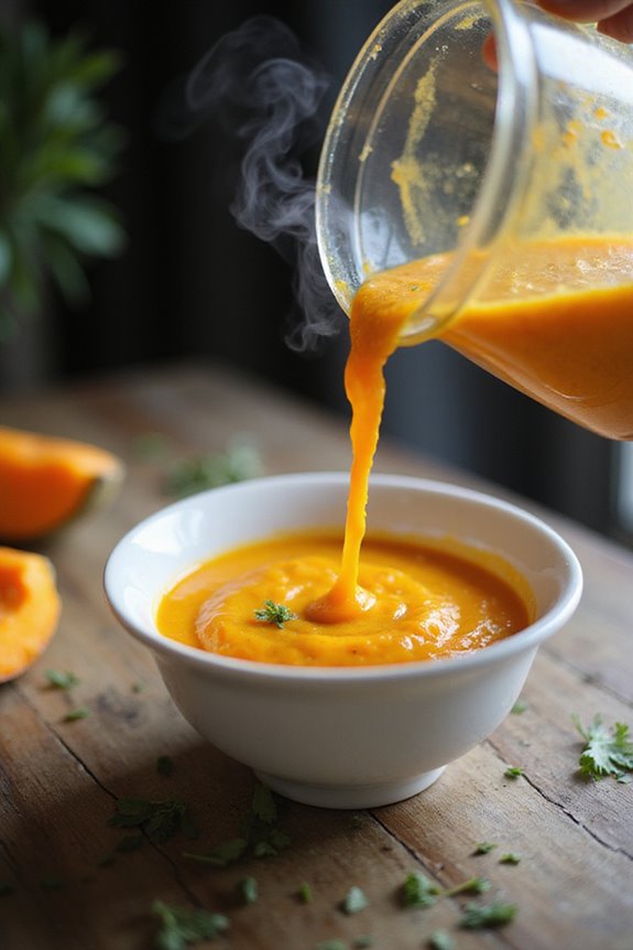 blender usage for soups