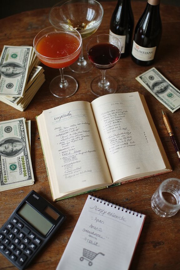 budgeting for cocktail party