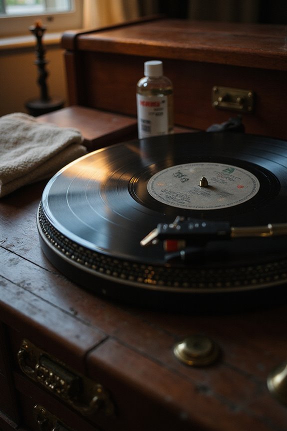 clean vinyl records properly
