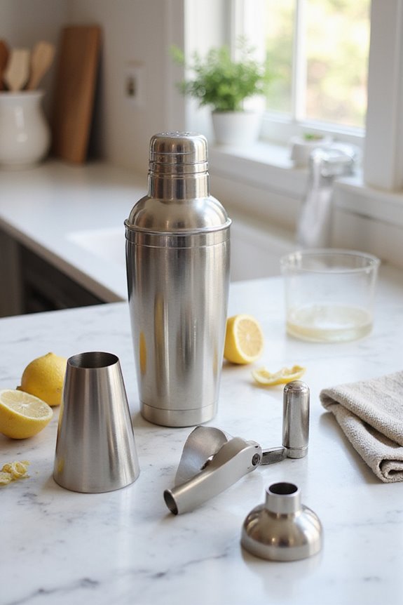 cocktail shaker maintenance tips