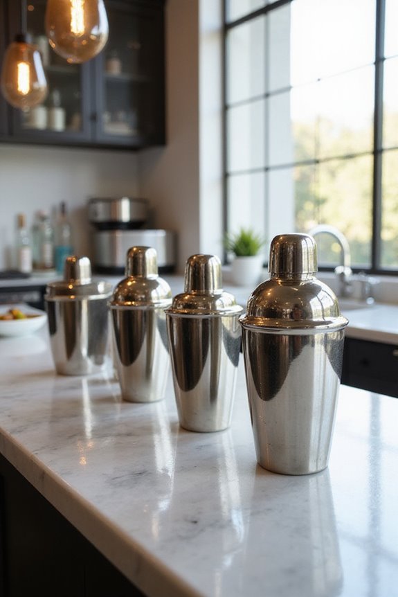 cocktail shaker performance comparisons