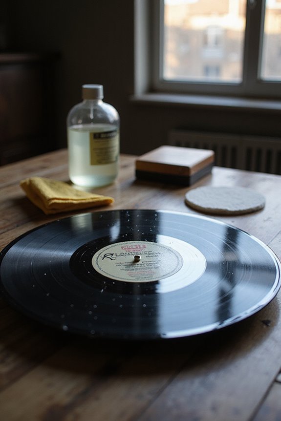 effective vinyl record cleaning