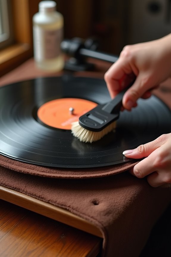 effective vinyl record cleaning