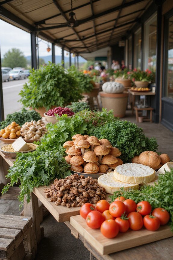fresh local ingredients await