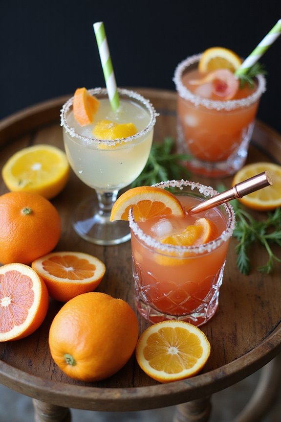 fruit cocktails and creativity