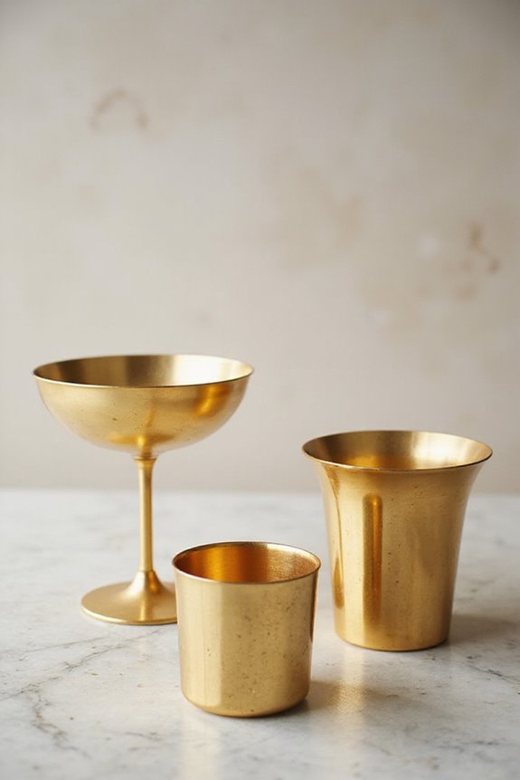 gold barware sets for entertaining
