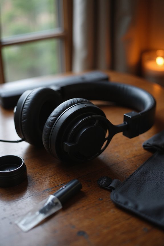 headphone maintenance and care