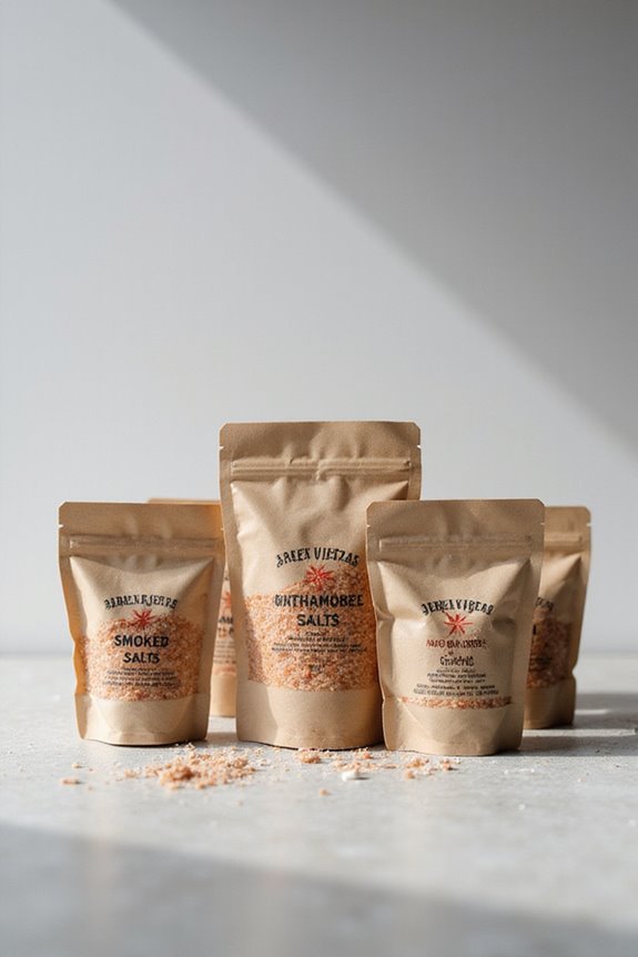 hickory smoked salt selection