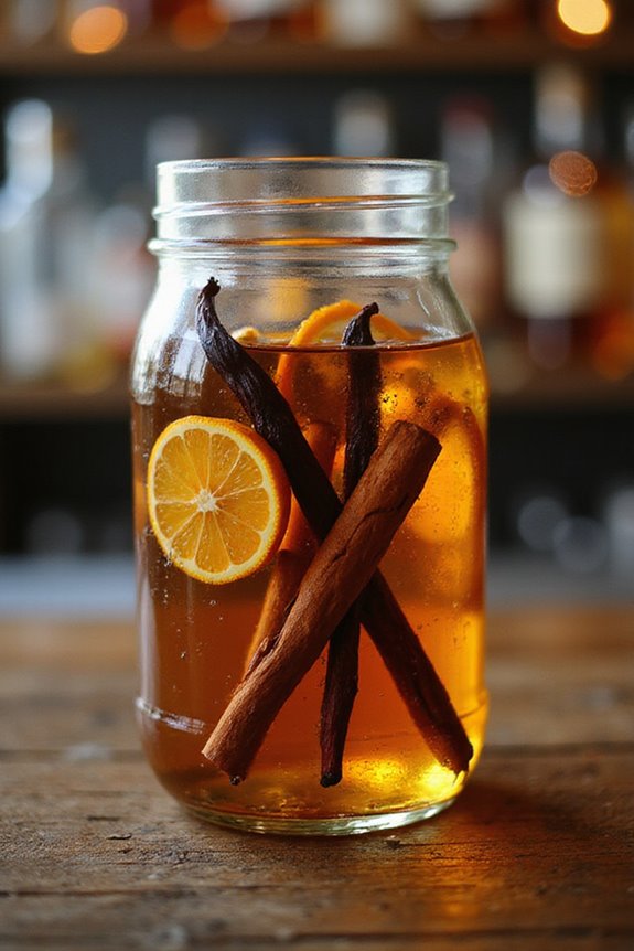 infuse spirits with ingredients