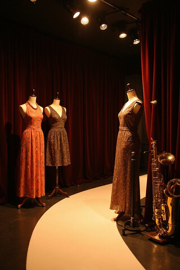 jazz inspired immersive fashion show