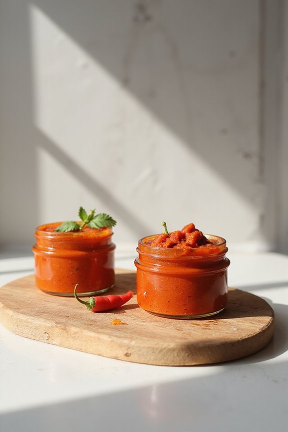 mild harissa paste selection