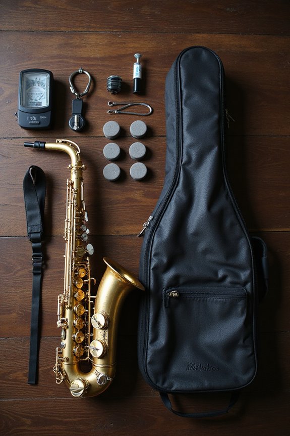 performance aids for saxophone