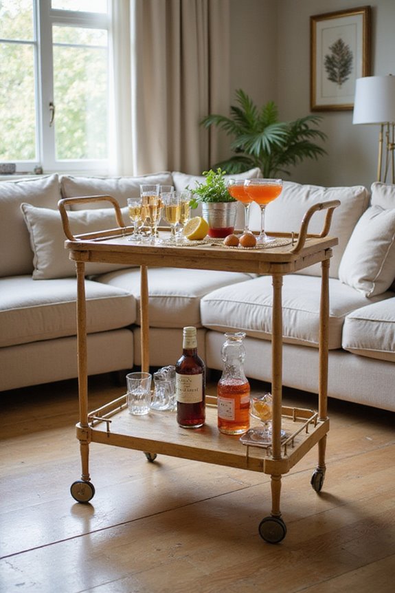 portable bar cart considerations