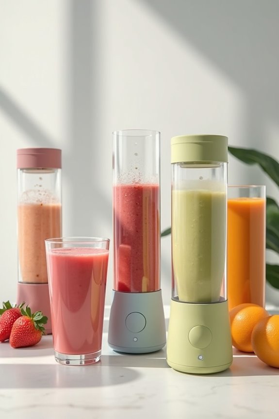 portable battery powered smoothie blenders