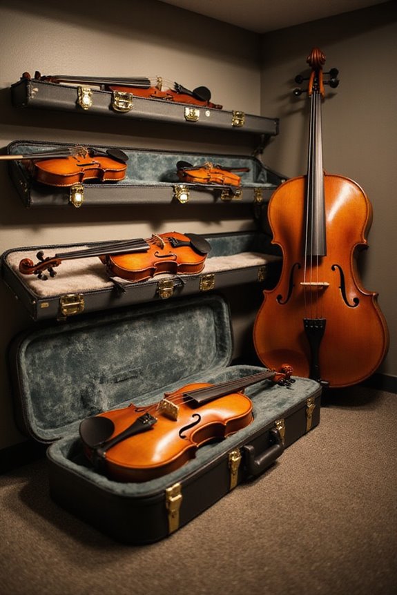 proper string instrument storage