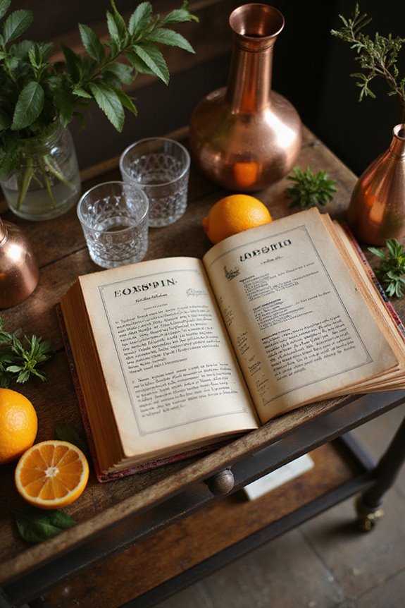 selecting home bar cookbook