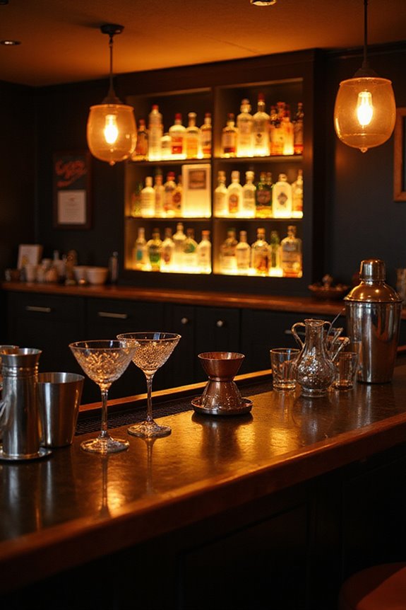 selecting jazz lounge barware