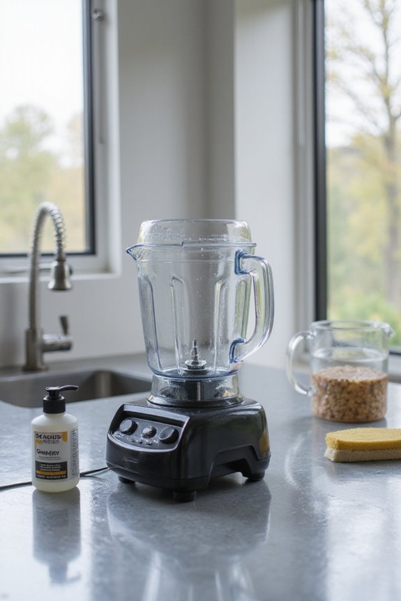 self cleaning blender method
