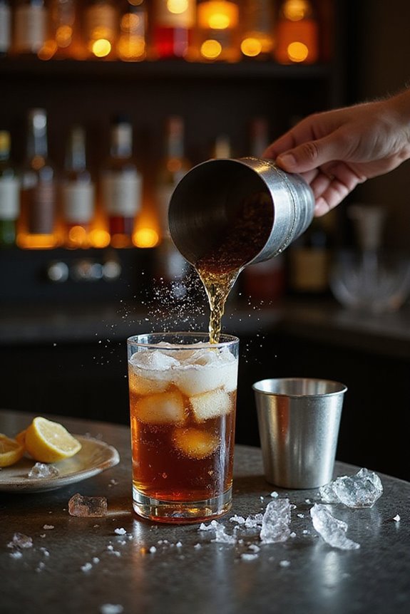 shake strain serve enjoy
