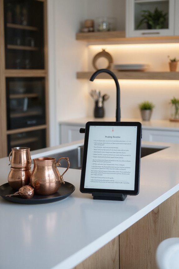 smart cookbooks and gadgets