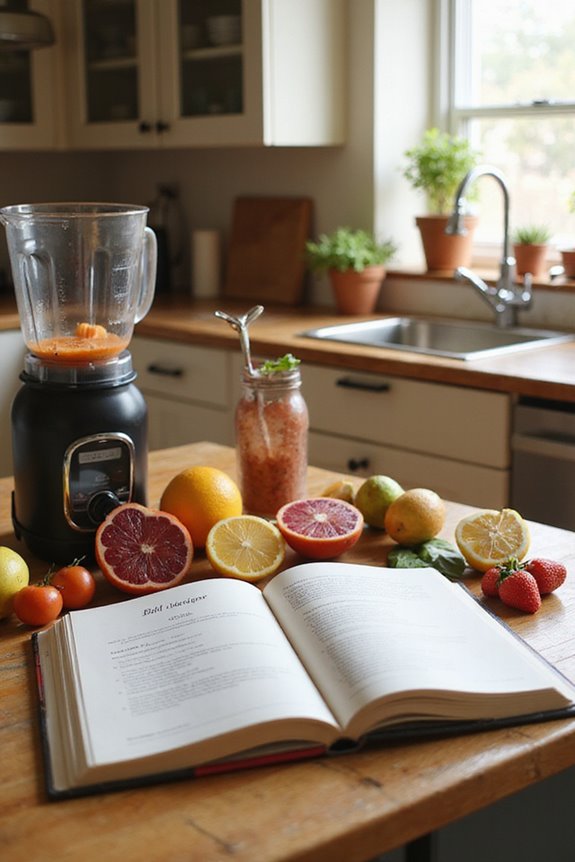smoothie recipe book selection