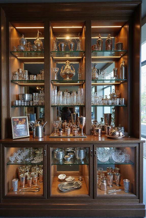 sophisticated cocktail shaker selection