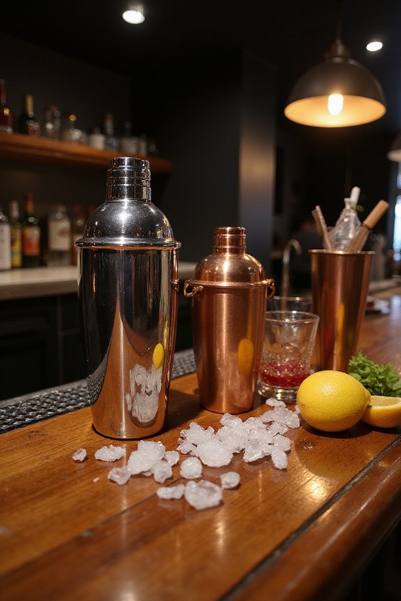 stainless steel cocktail shaker benefits