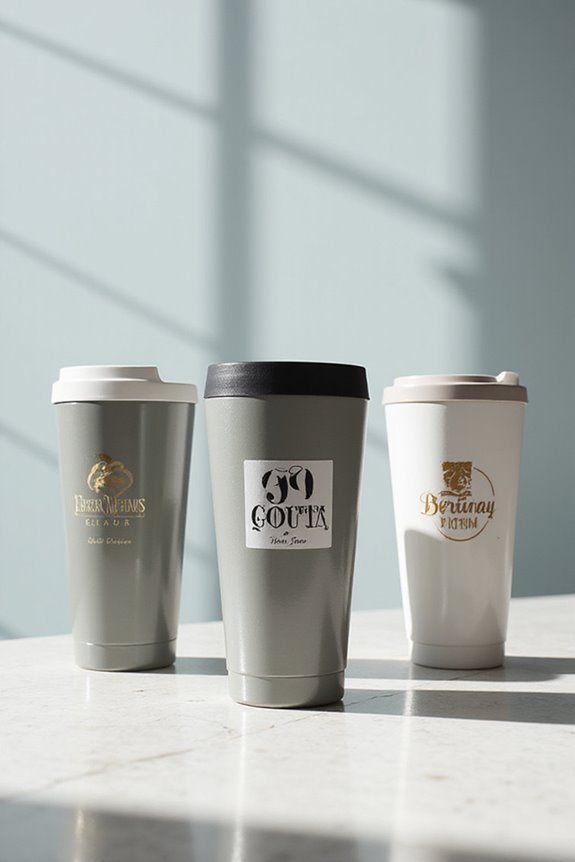 stylish personalized travel mugs