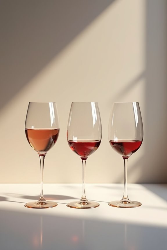 universal wine glass selection