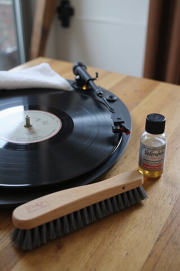 vinyl record cleaning essentials