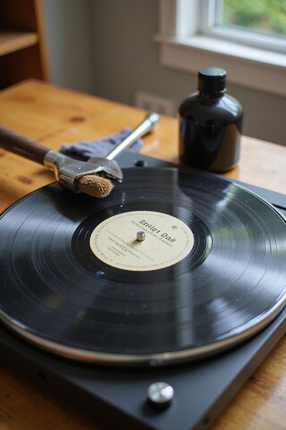 vinyl record cleaning process