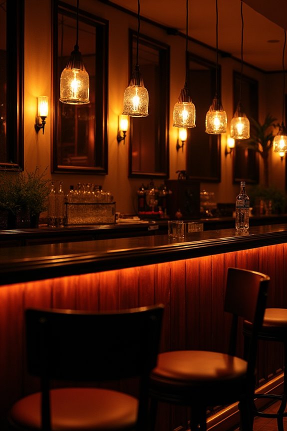 warm dimmable vintage lighting
