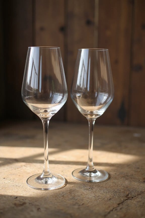 wine glass selection factors